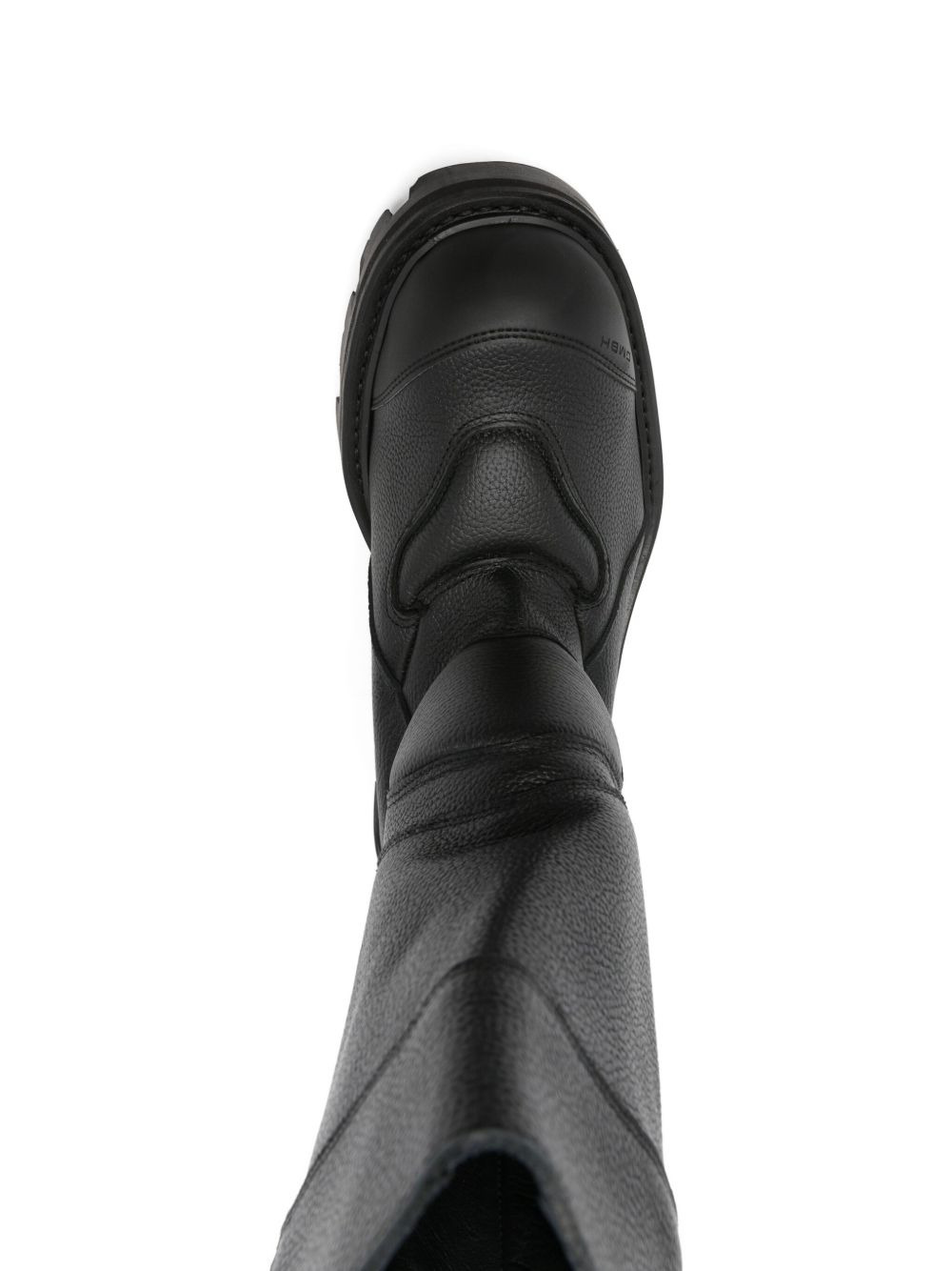 Aeon embossed leather high-shaft boots - 4