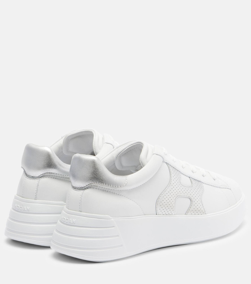 HOGAN Hogan Rebel leather platform sneakers outlook