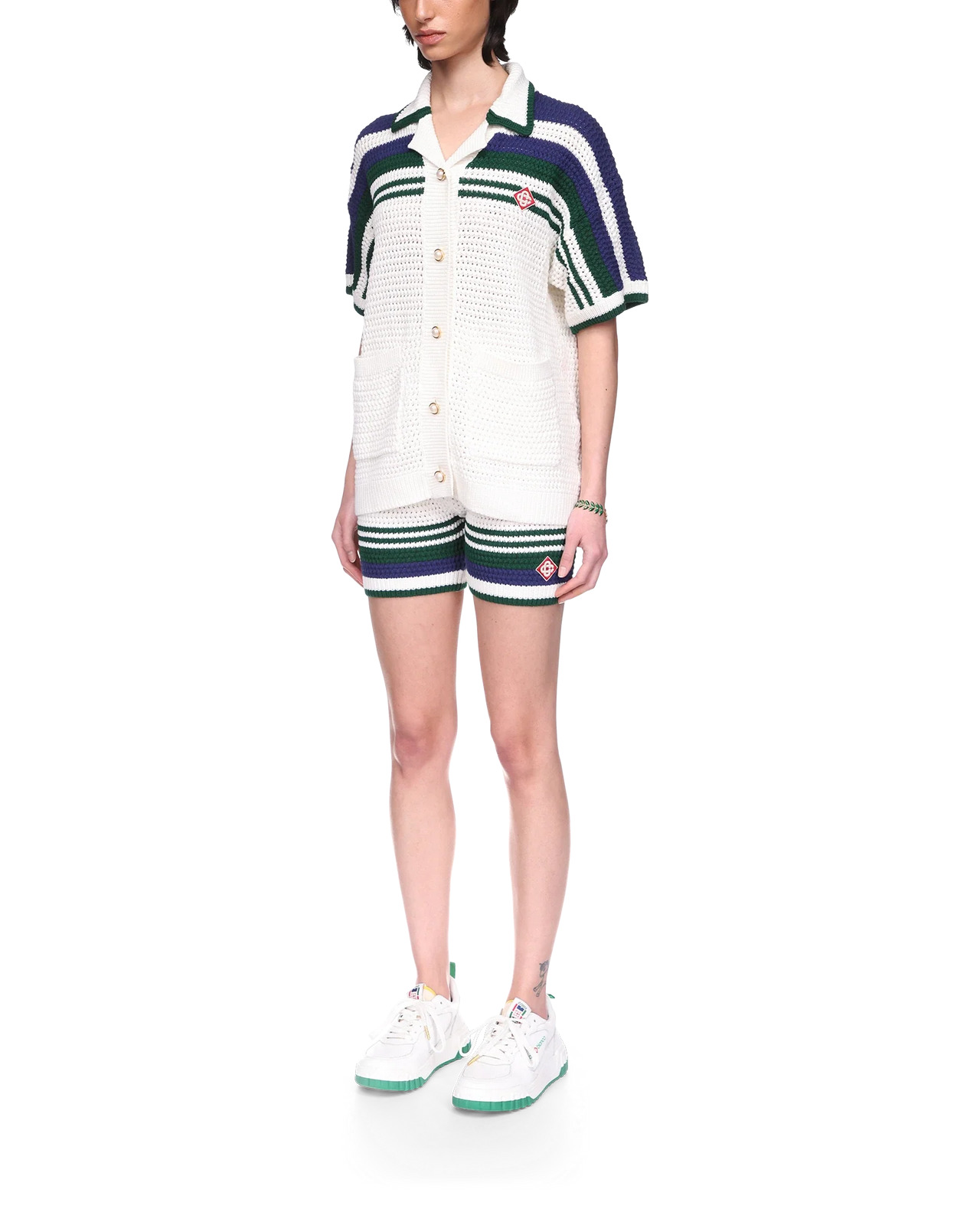 Tennis Crochet Shirt | Casablanca Paris - 3