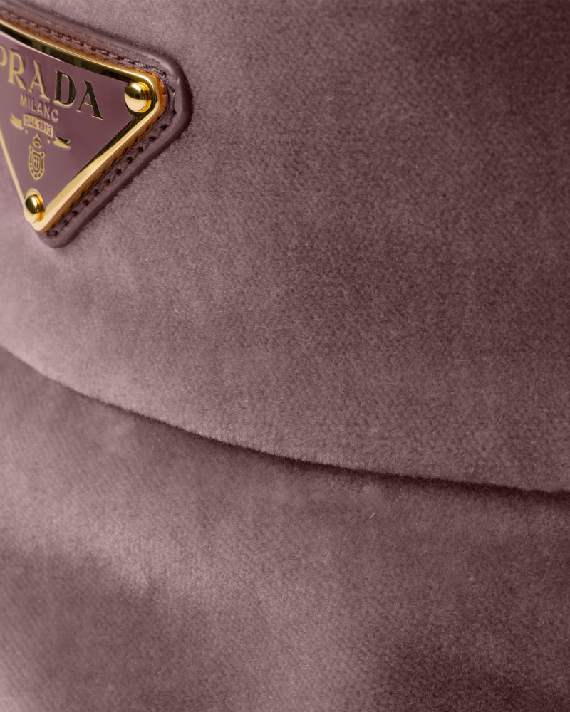 Velvet bucket hat 3