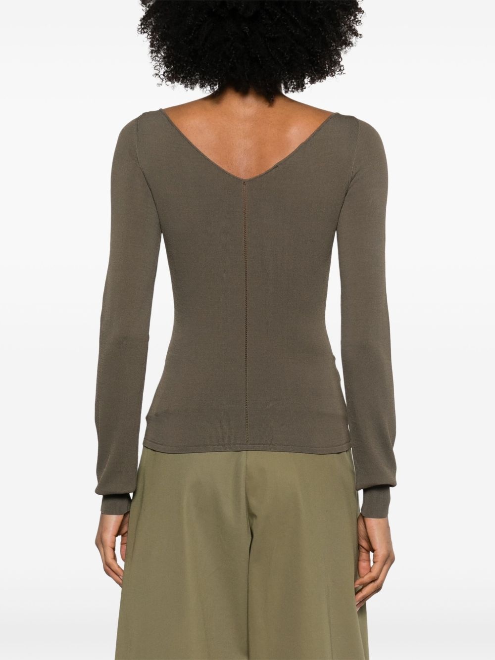 V-neck top - 4