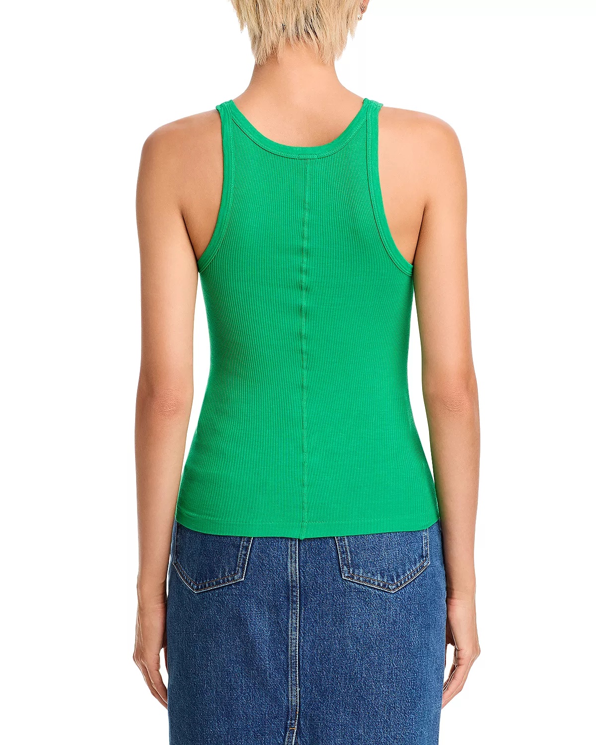 Ribbed Cotton Tank Top - 3