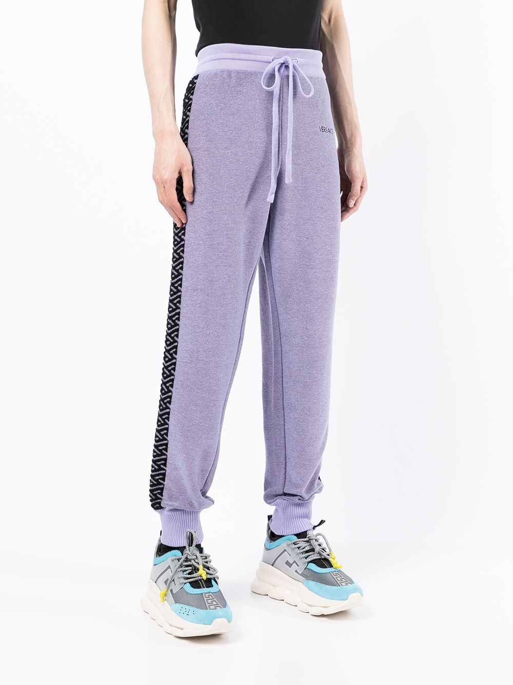 drawstring track pants - 3