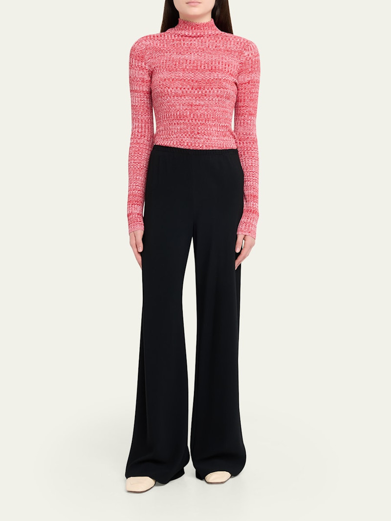 6397 Long-Sleeve Knit Mock-Neck Top outlook