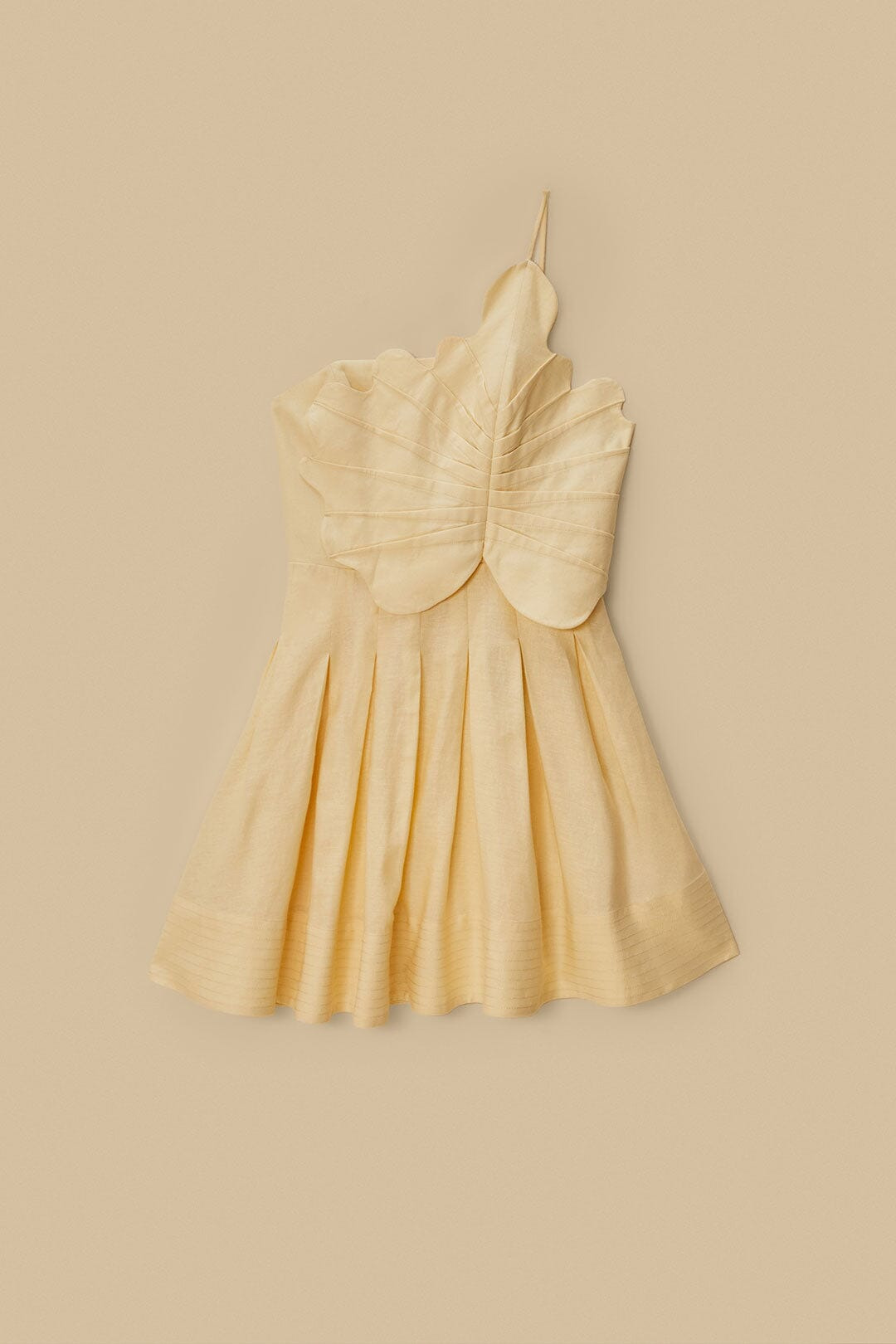 Off-White Lea Lenzing™ Ecovero™ Euroflax™ Mini Dress - 4
