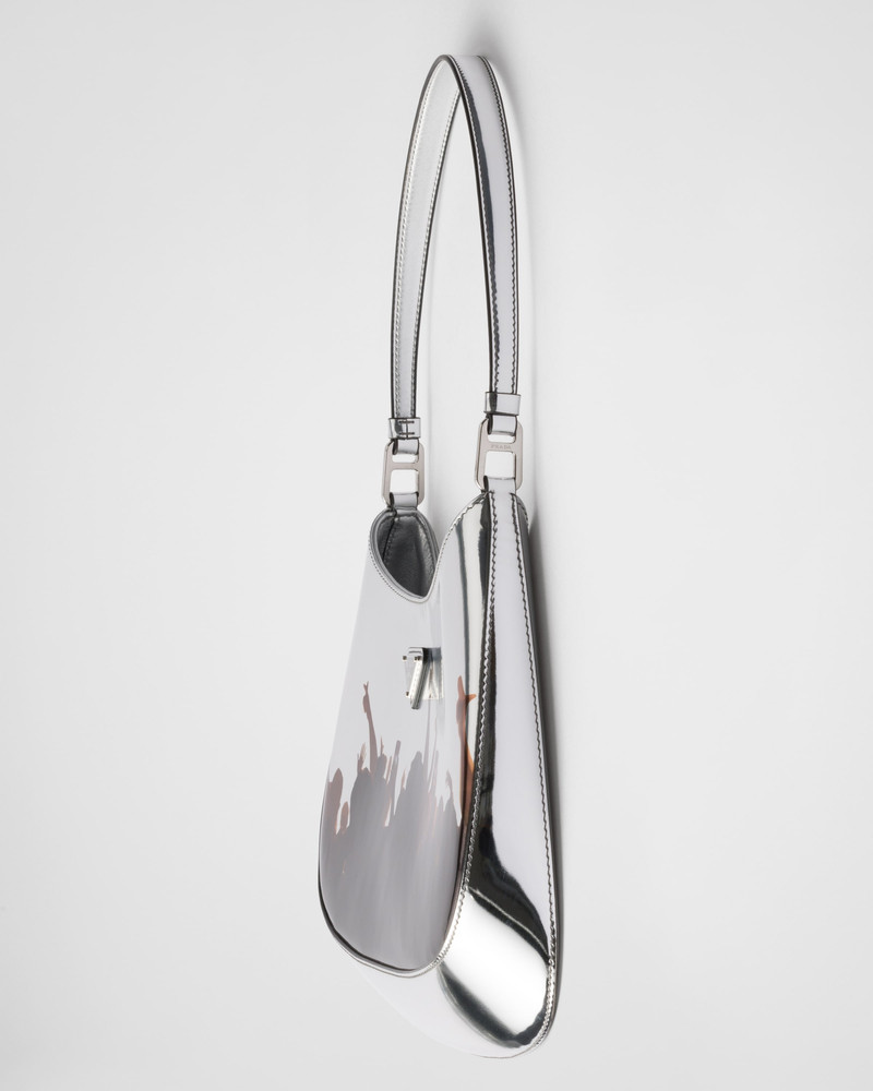 Prada Cleo printed brushed leather shoulder bag 6
