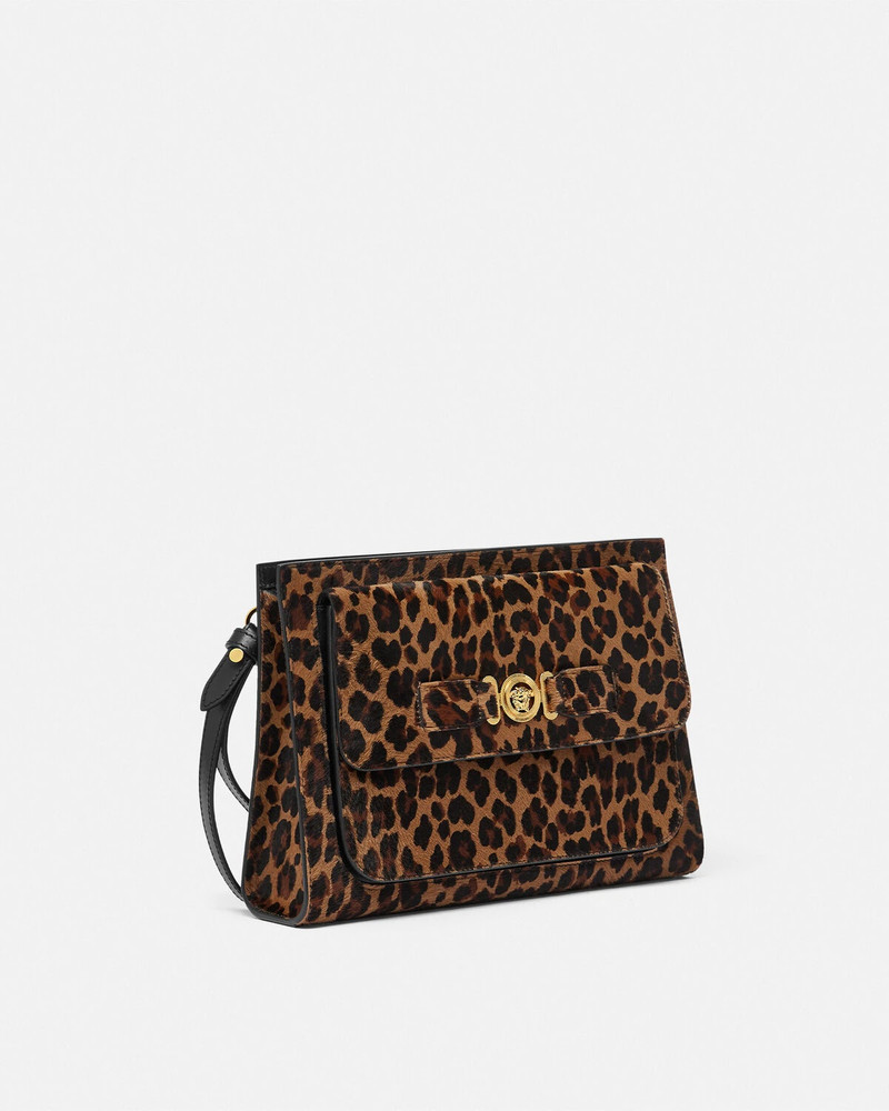 VERSACE Leopard Medusa Biggie Large Pouch outlook