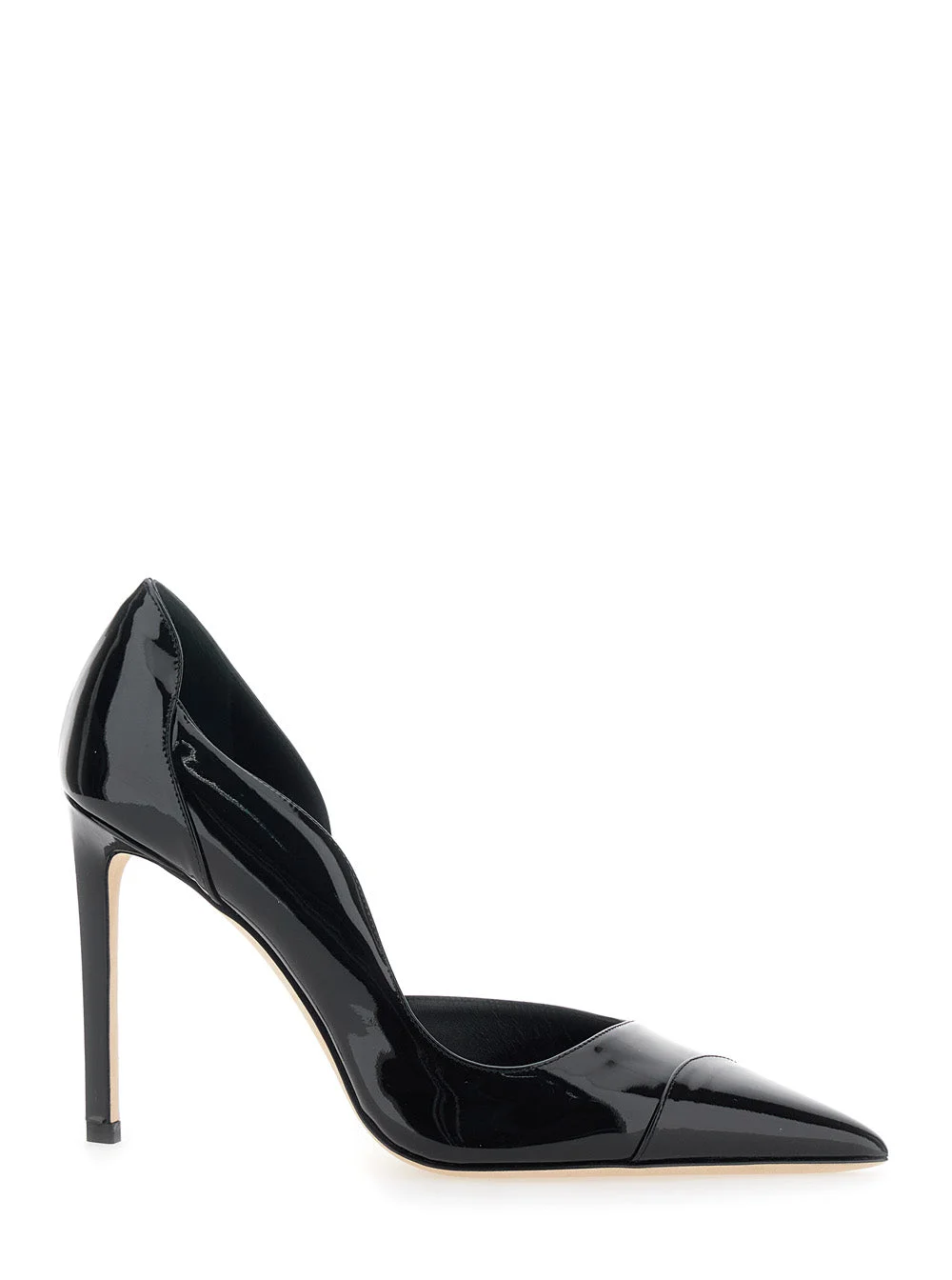 Jimmy Choo Women 'Brigitte' Black Pumps With Thin Heel In Shiny Leather Woman - 1