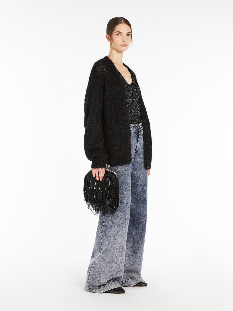 WEEKEND Max Mara PONTIAC Mohair yarn cardigan outlook