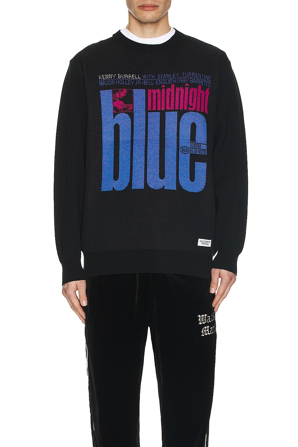 Blue Note Jacquard Sweater - 4