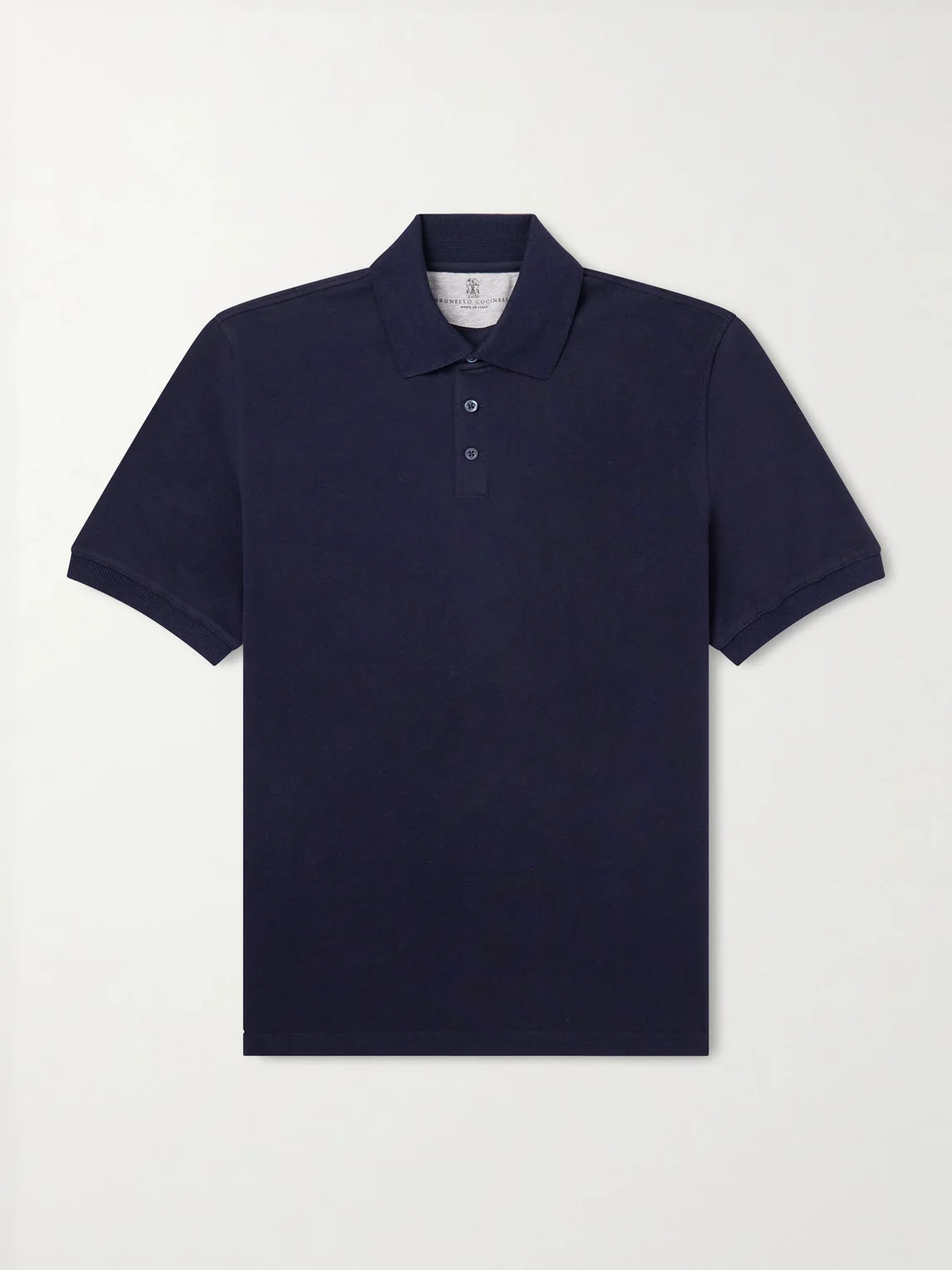 Cotton-Piqué Polo Shirt - 1