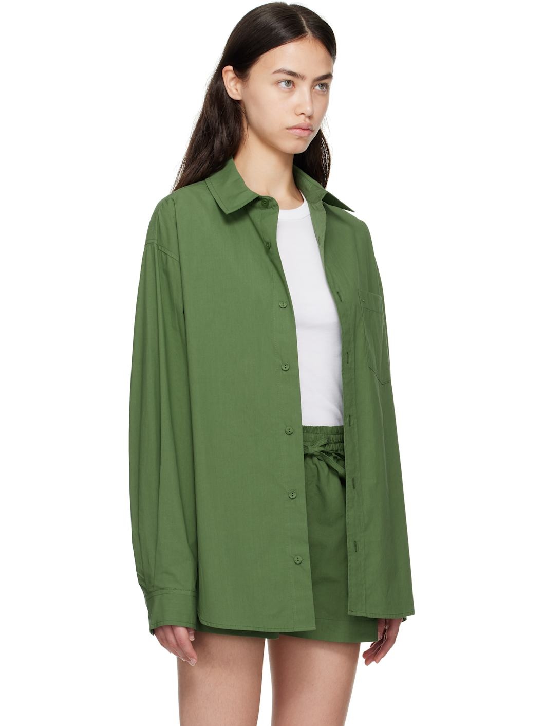 Green Relaxed Shirt - 2
