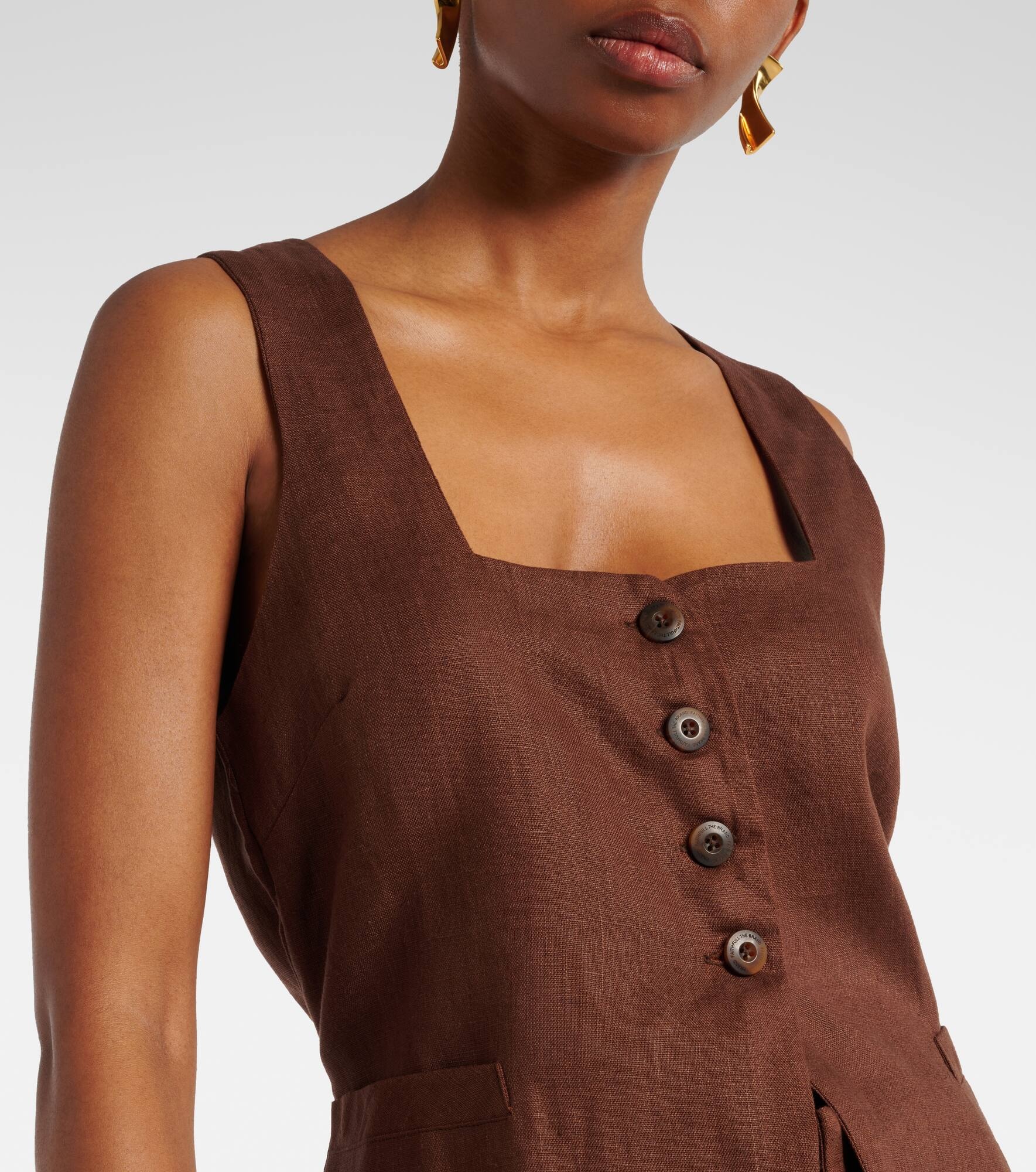 Maya linen vest - 4