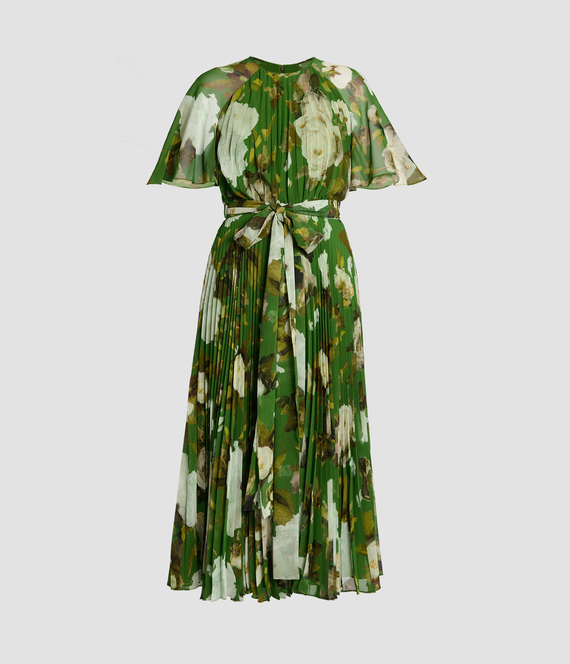 SHORT SLEEVE MIDI DRESS - 2