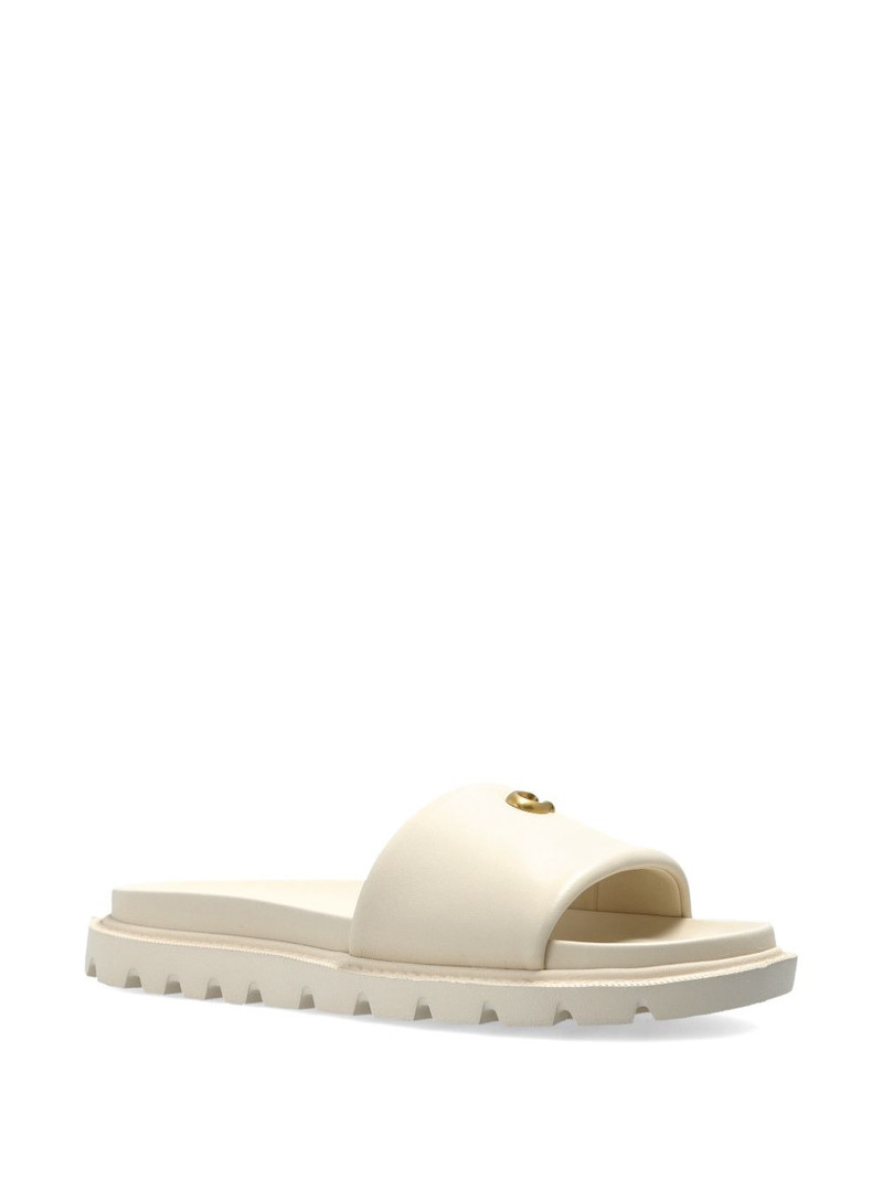 COACH Brynn logo detail sandals outlook