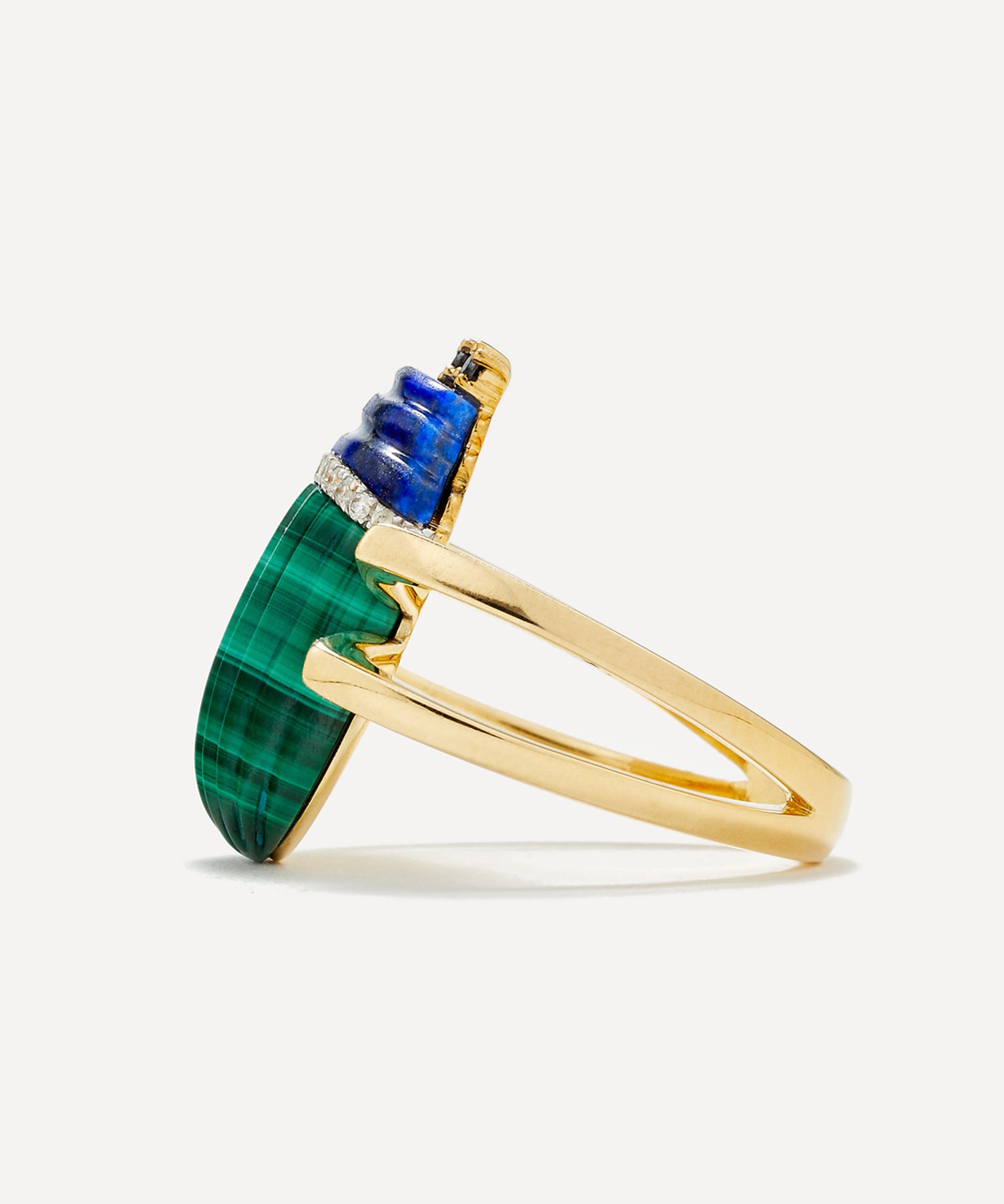9ct Gold Scarab Ring - 3