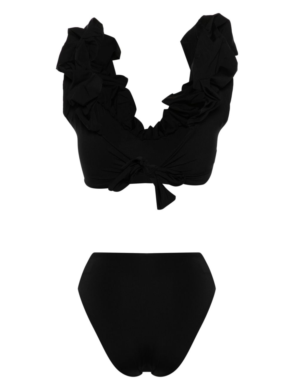 ruffled bikini set - 2