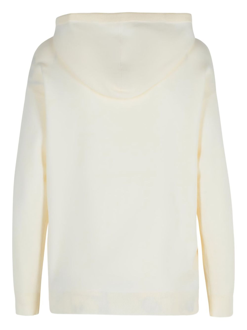 logo-embellishment hoodie - 2