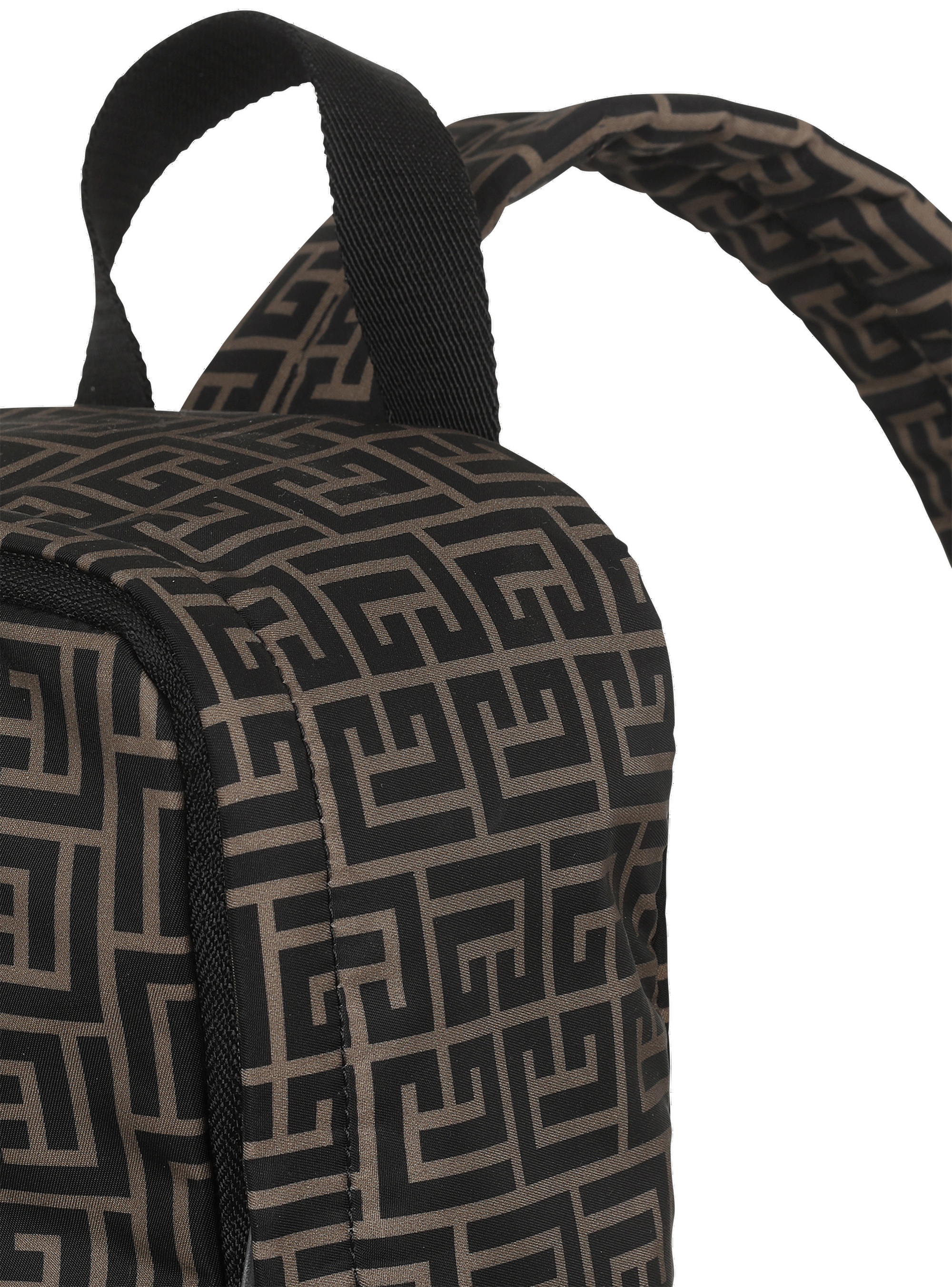 Bicolor jacquard 1945 crossbody backpack - 5