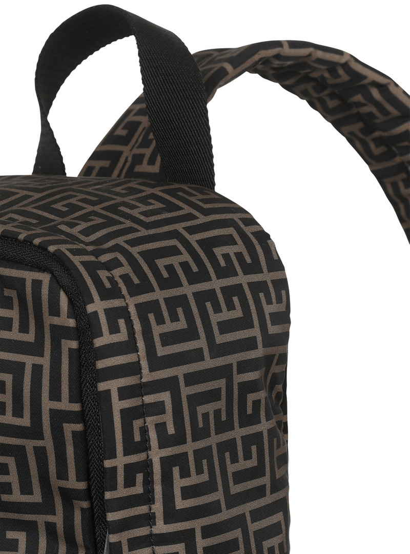 Bicolor jacquard 1945 crossbody backpack 5