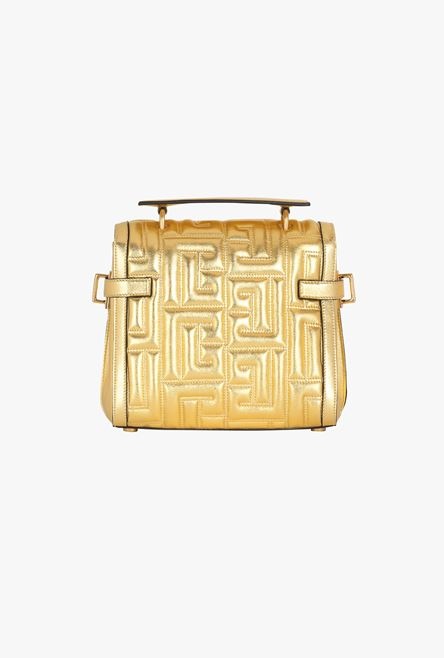 Gold quilted leather B-Buzz 23 bag - 3