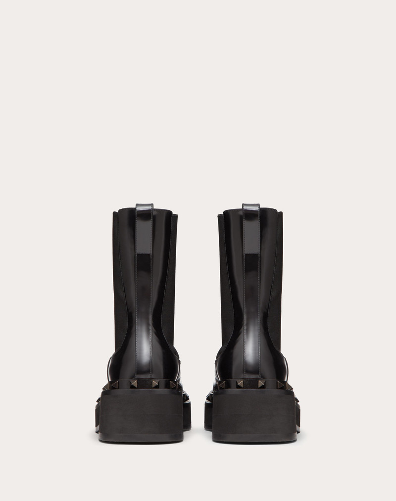 M-WAY ROCKSTUD BEATLE IN CALFSKIN WITH TONE-ON-TONE STUDS 50 MM 3