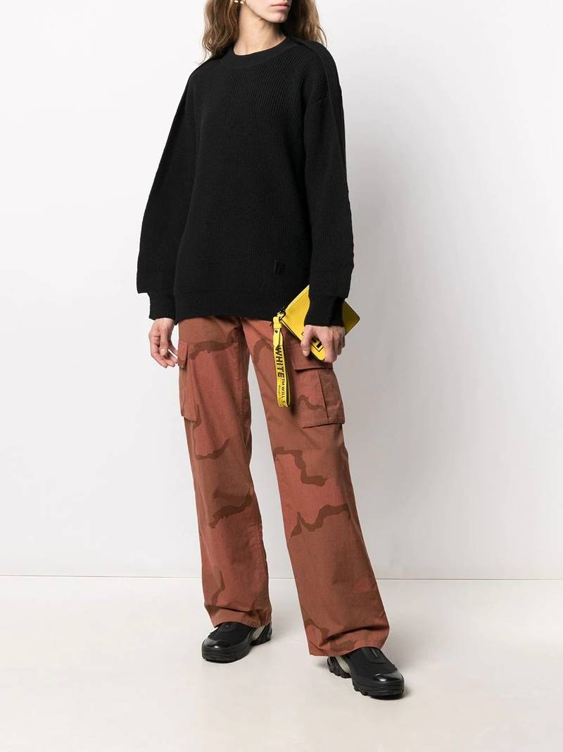 Ambush ribbed knit jumper outlook