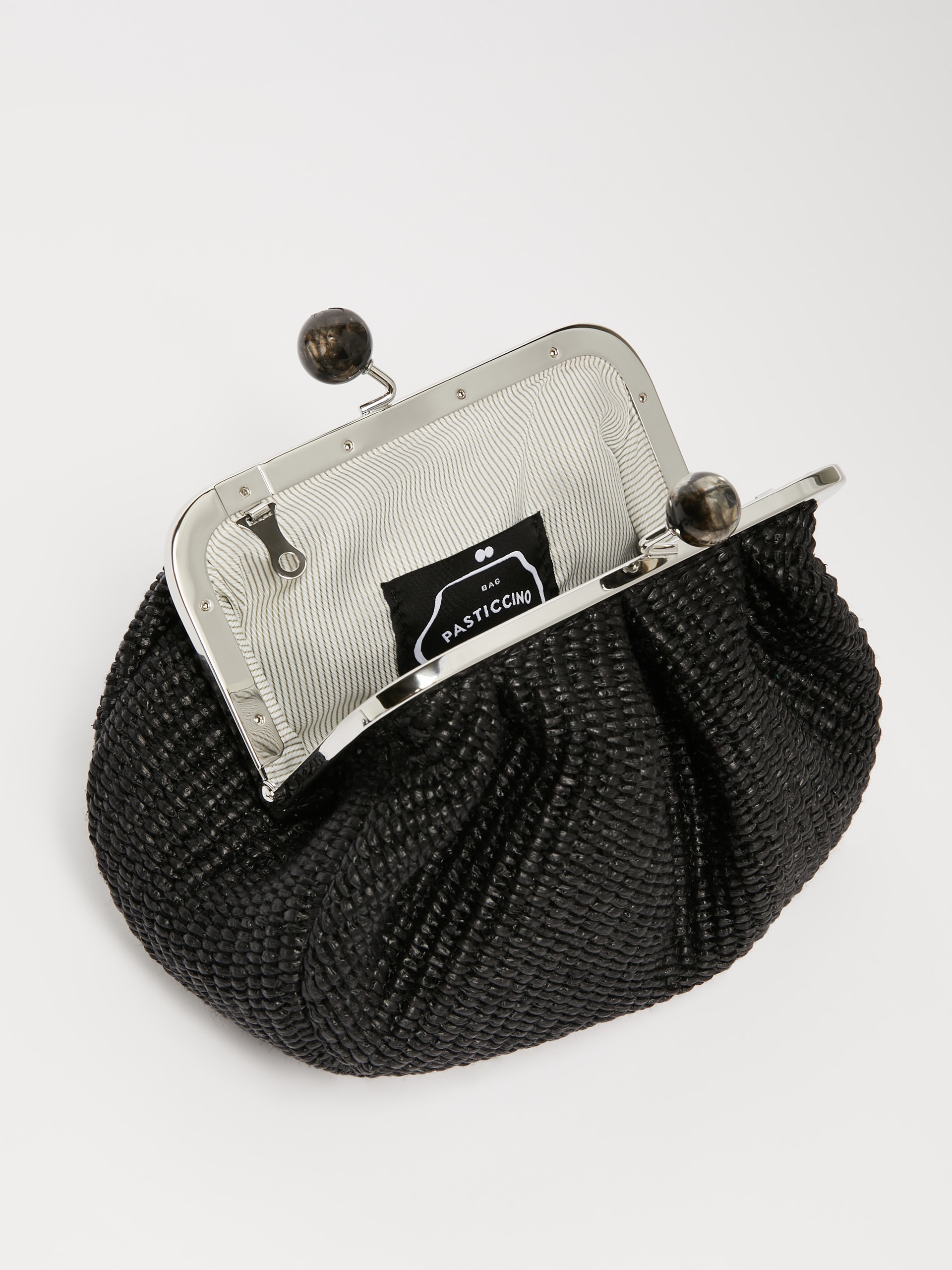 PALMAS Small raffia-look Pasticcino Bag - 6