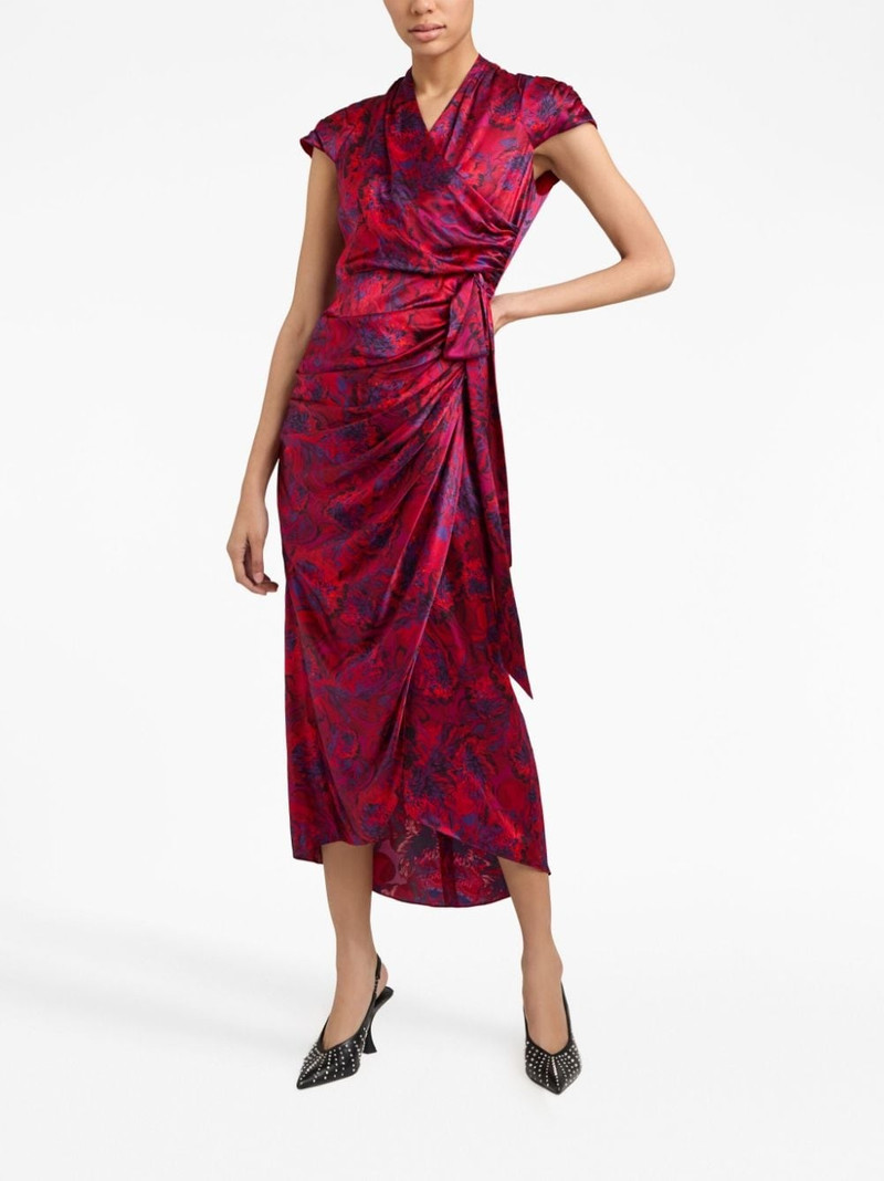 Gail floral-print silk dress 3