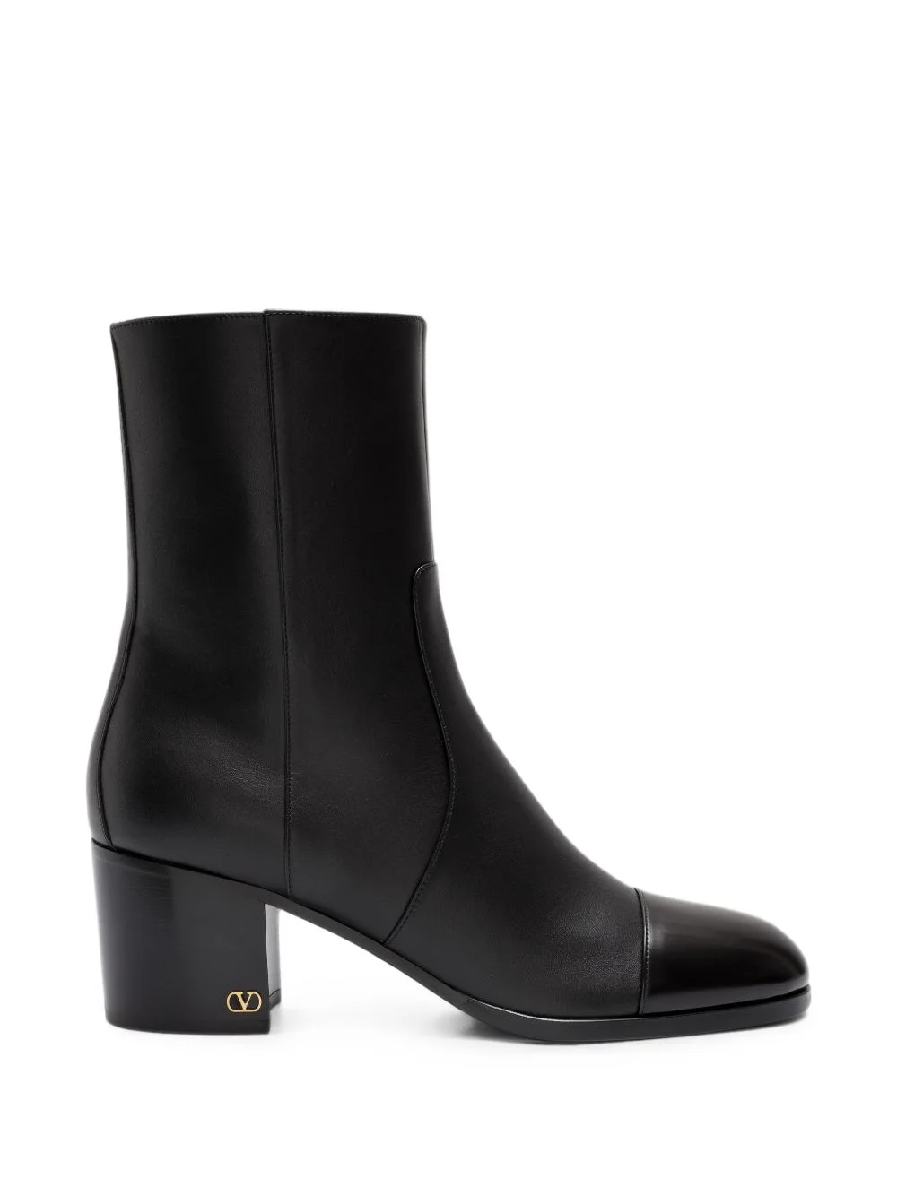 VLogo Signature cap-toe ankle boots - 1