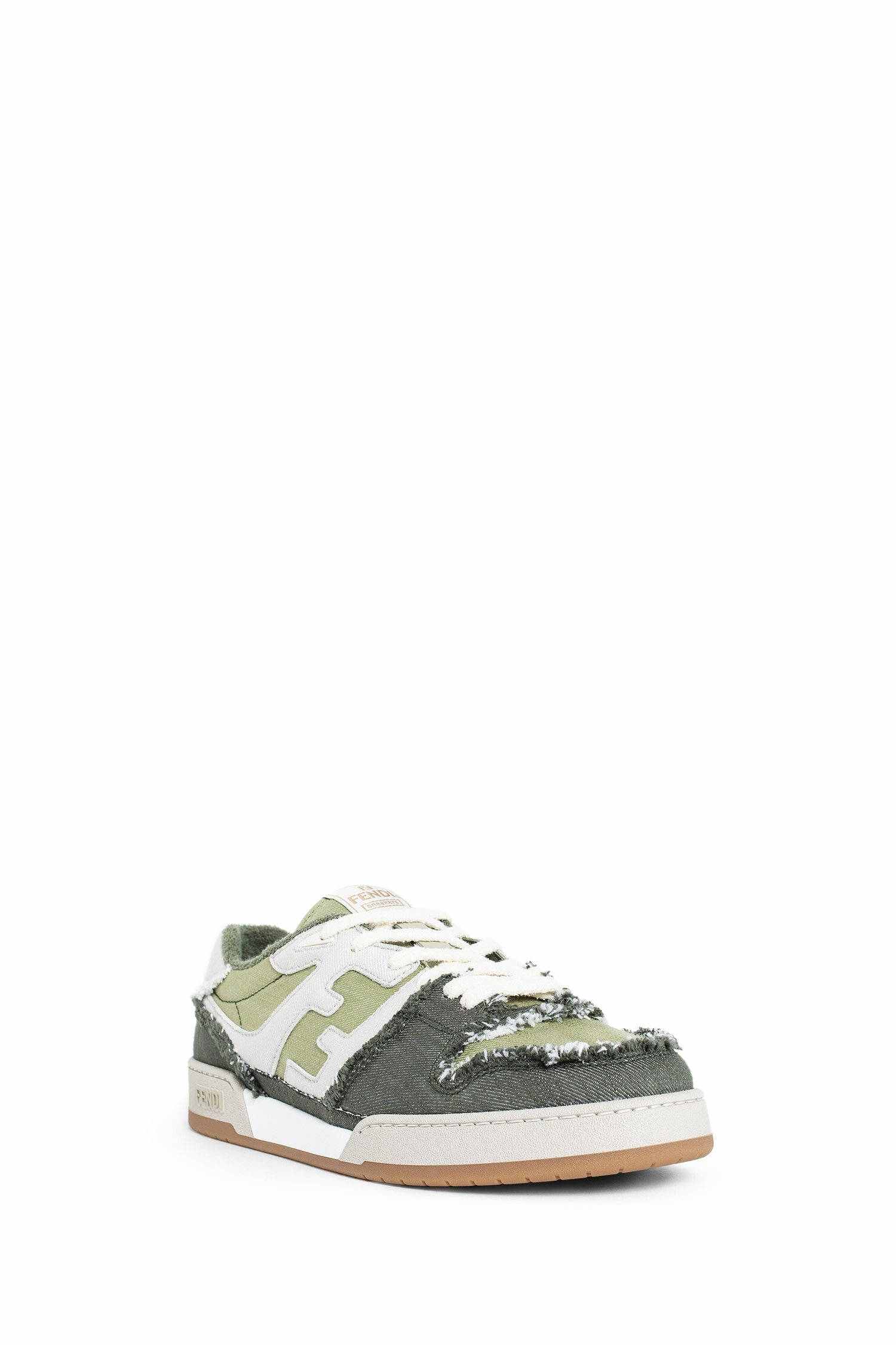 FENDI MAN GREEN SNEAKERS - 2