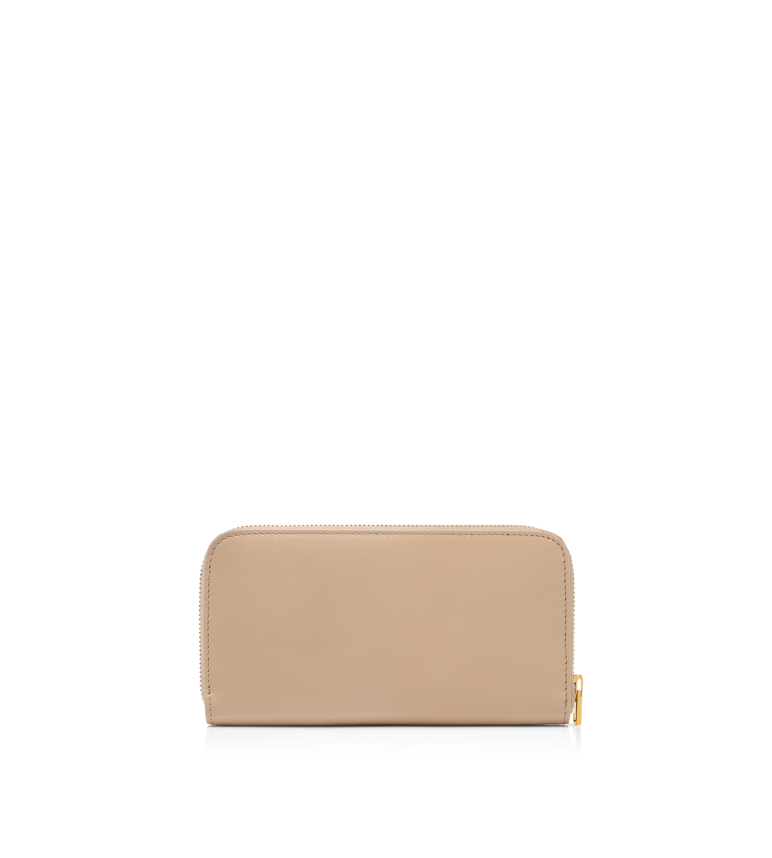 PALMELLATO-EFFECT LEATHER ZIP AROUND WALLET - 2