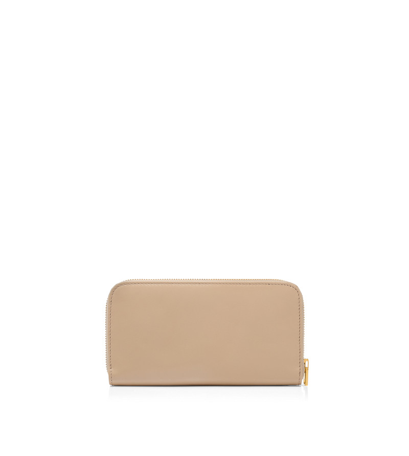 TOM FORD PALMELLATO-EFFECT LEATHER ZIP AROUND WALLET outlook