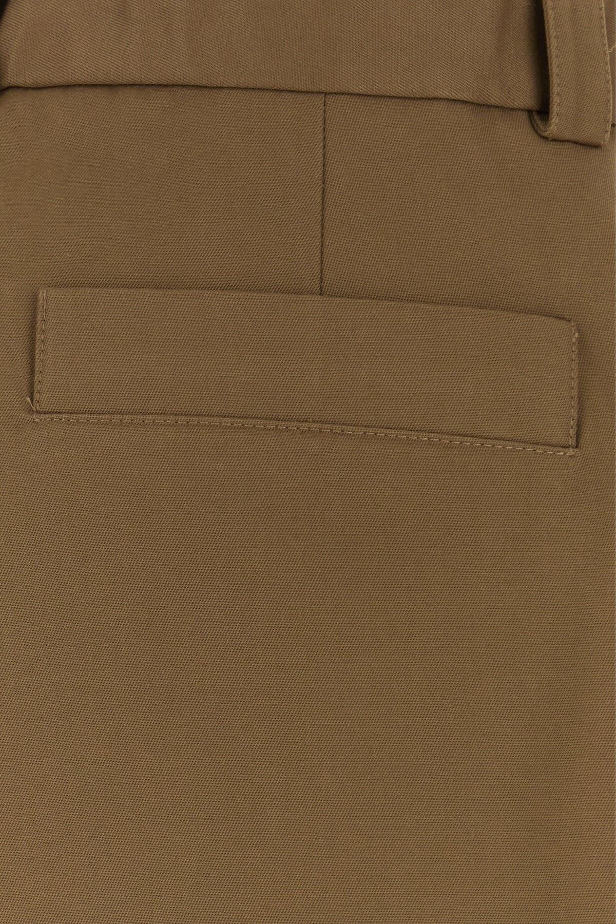 Brown twill pant - 5