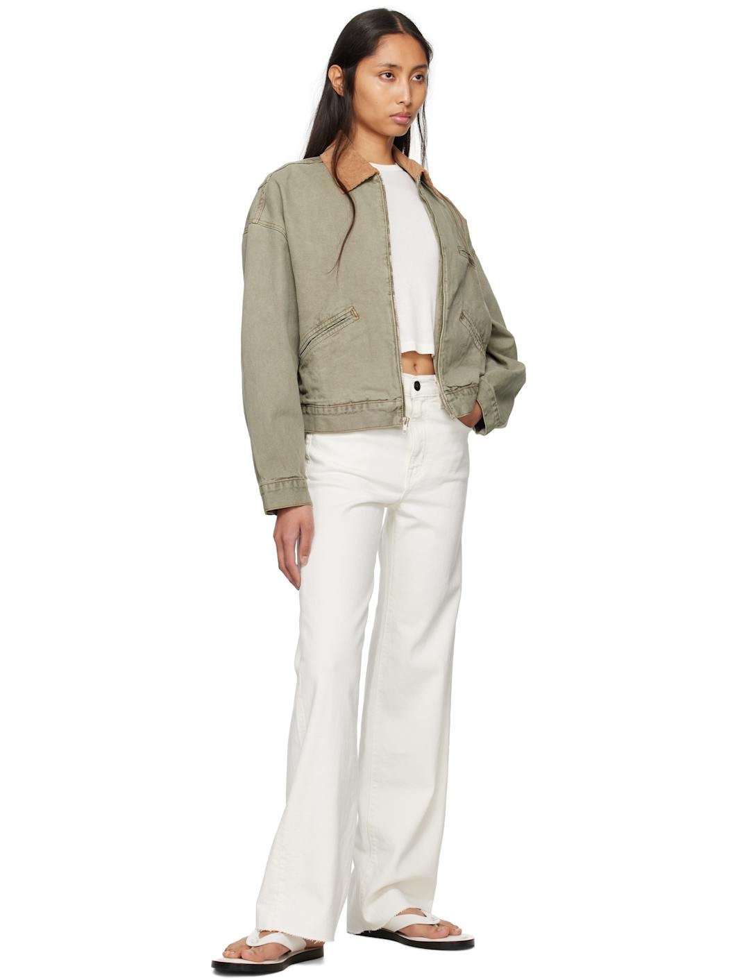 White Grace Jeans - 4