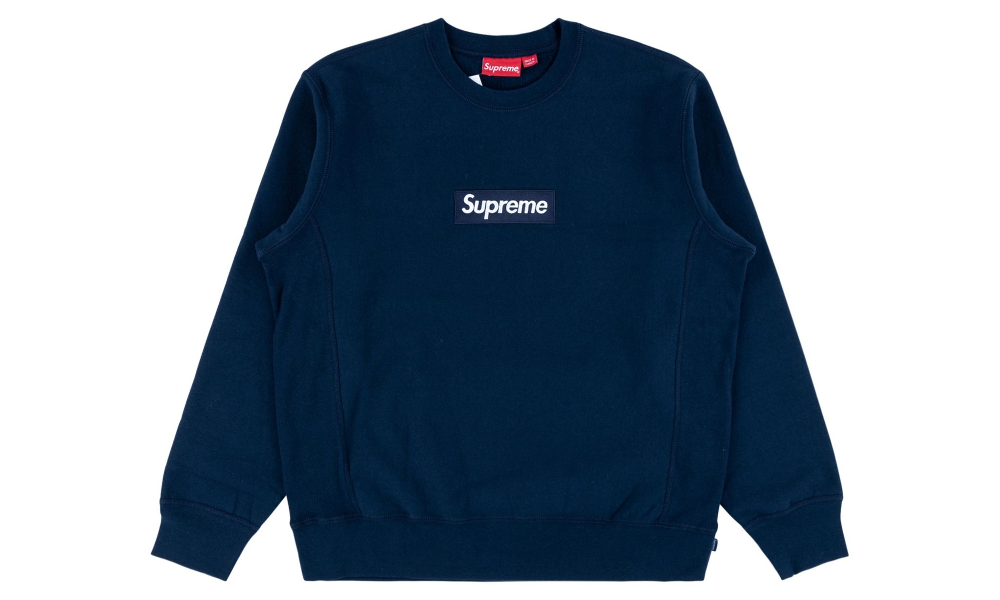 Supreme 2018 box logo crewneck deals