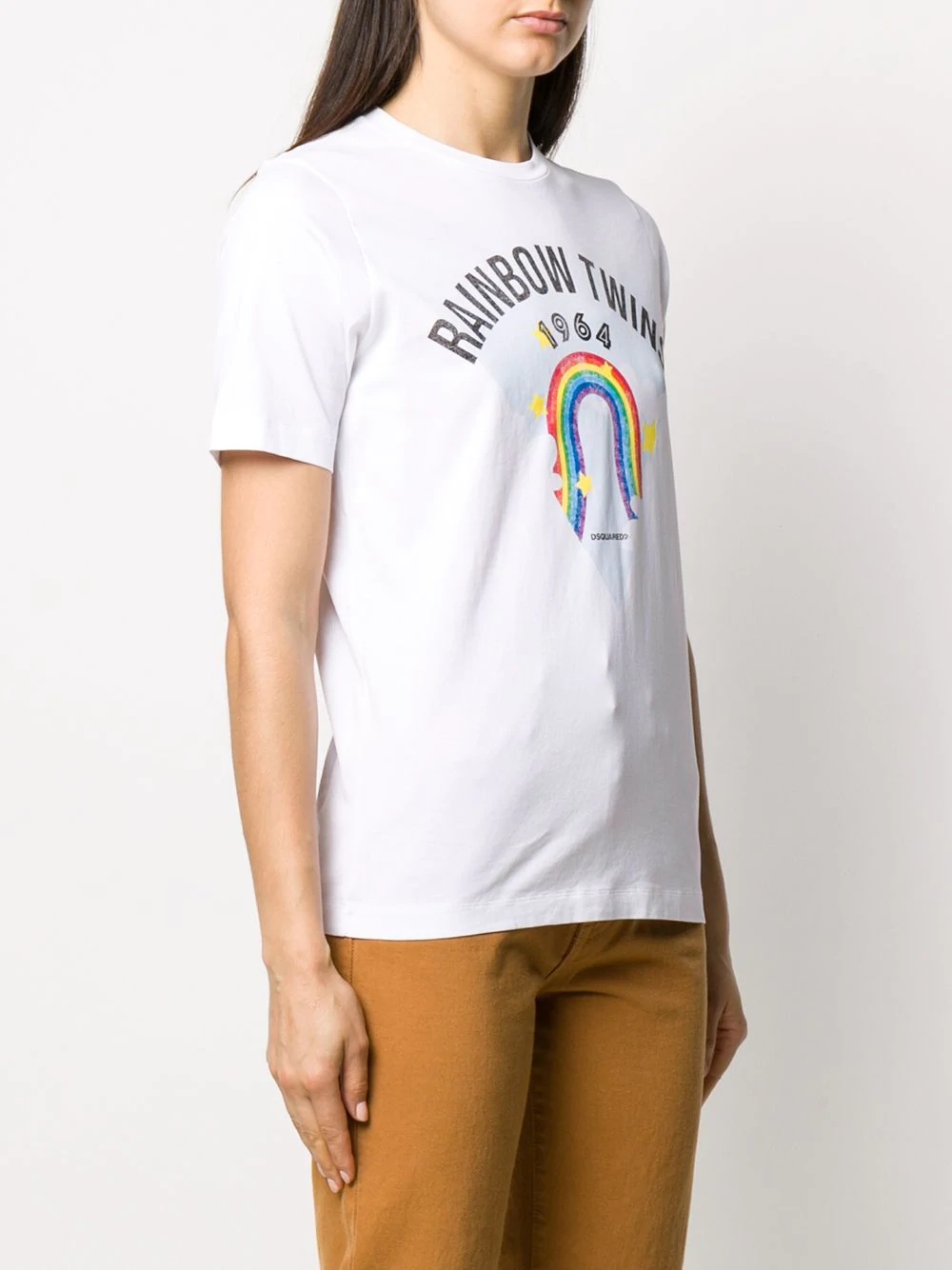 rainbow print T-shirt - 3