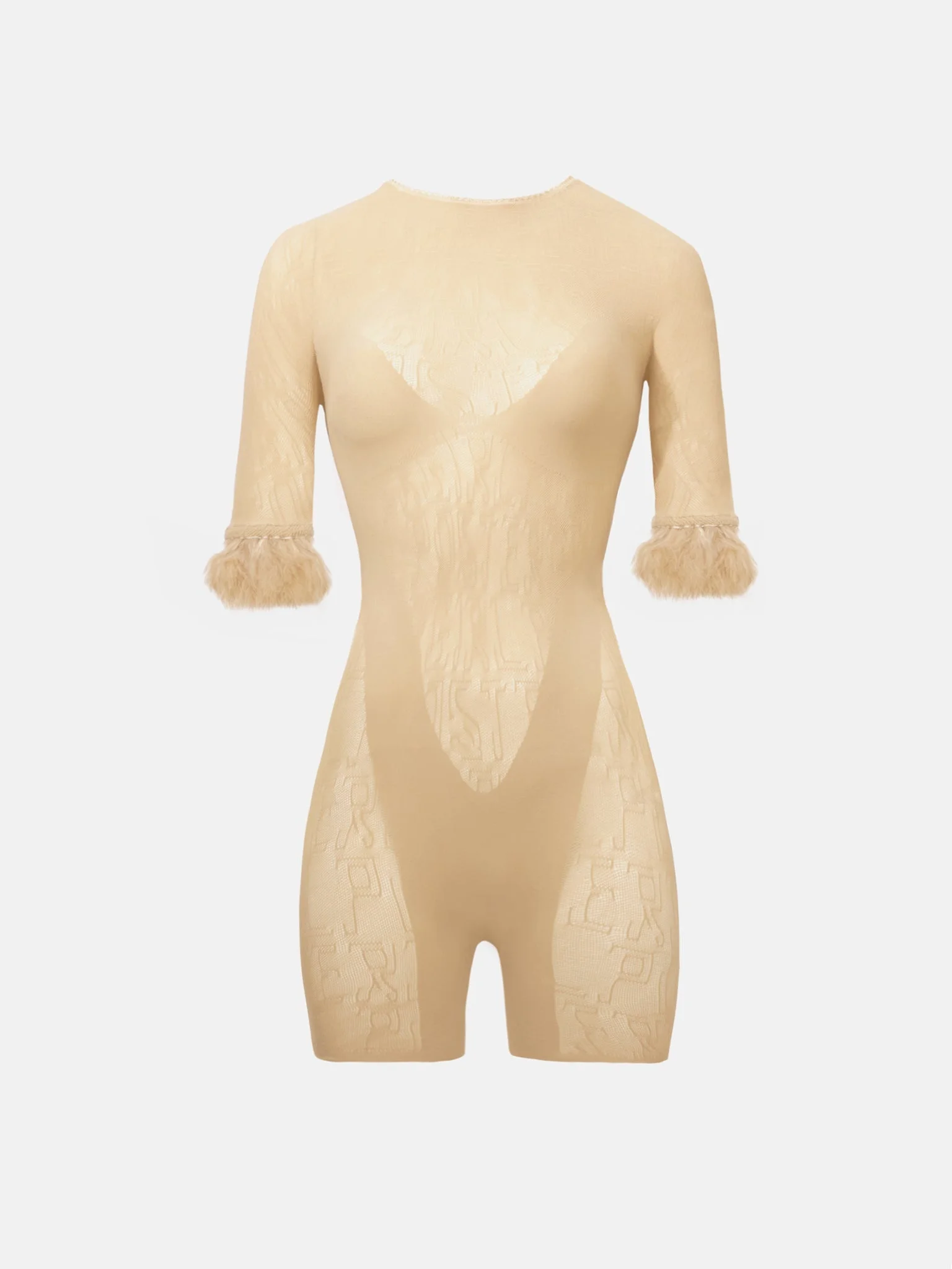 VANDERBILT PLAYSUIT BEIGE - 1