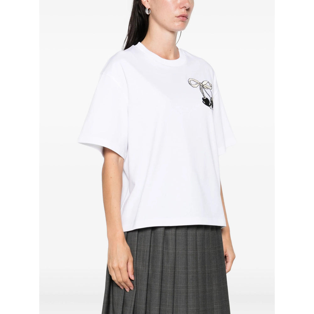 Moncler White Tops - T-Shirts & Jerseys Women - 4
