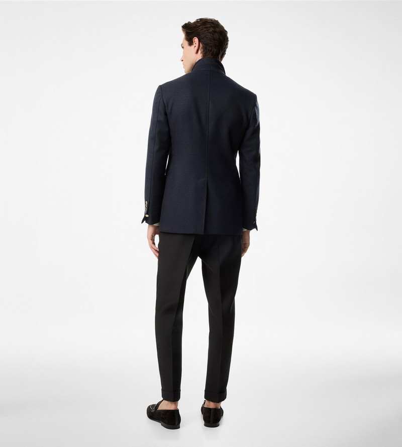 TEXTURED VELVET LIAM CHAIN LOAFER 6