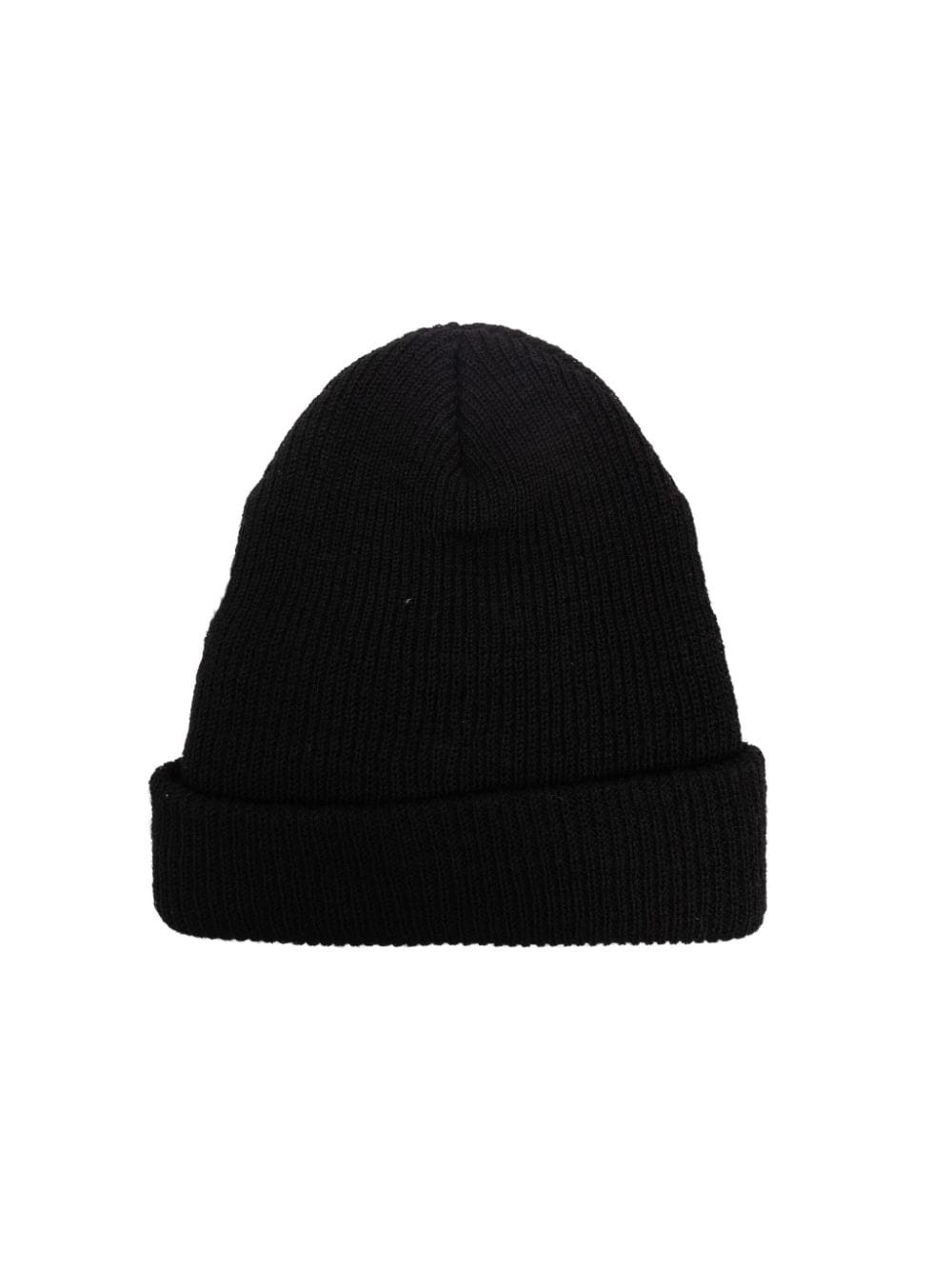 logo-embroidered beanie - 3