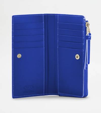 Tod's WALLET IN LEATHER - BLUE outlook