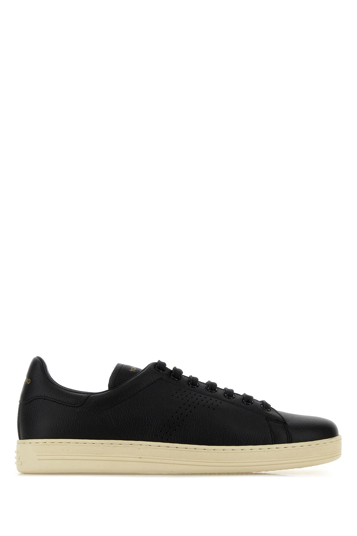 Black leather Warwick sneakers - 1