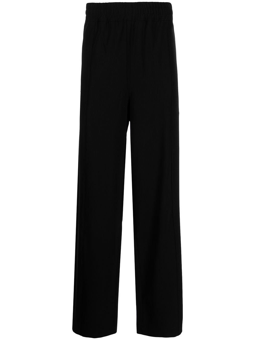 darted virgin-wool trousers - 1