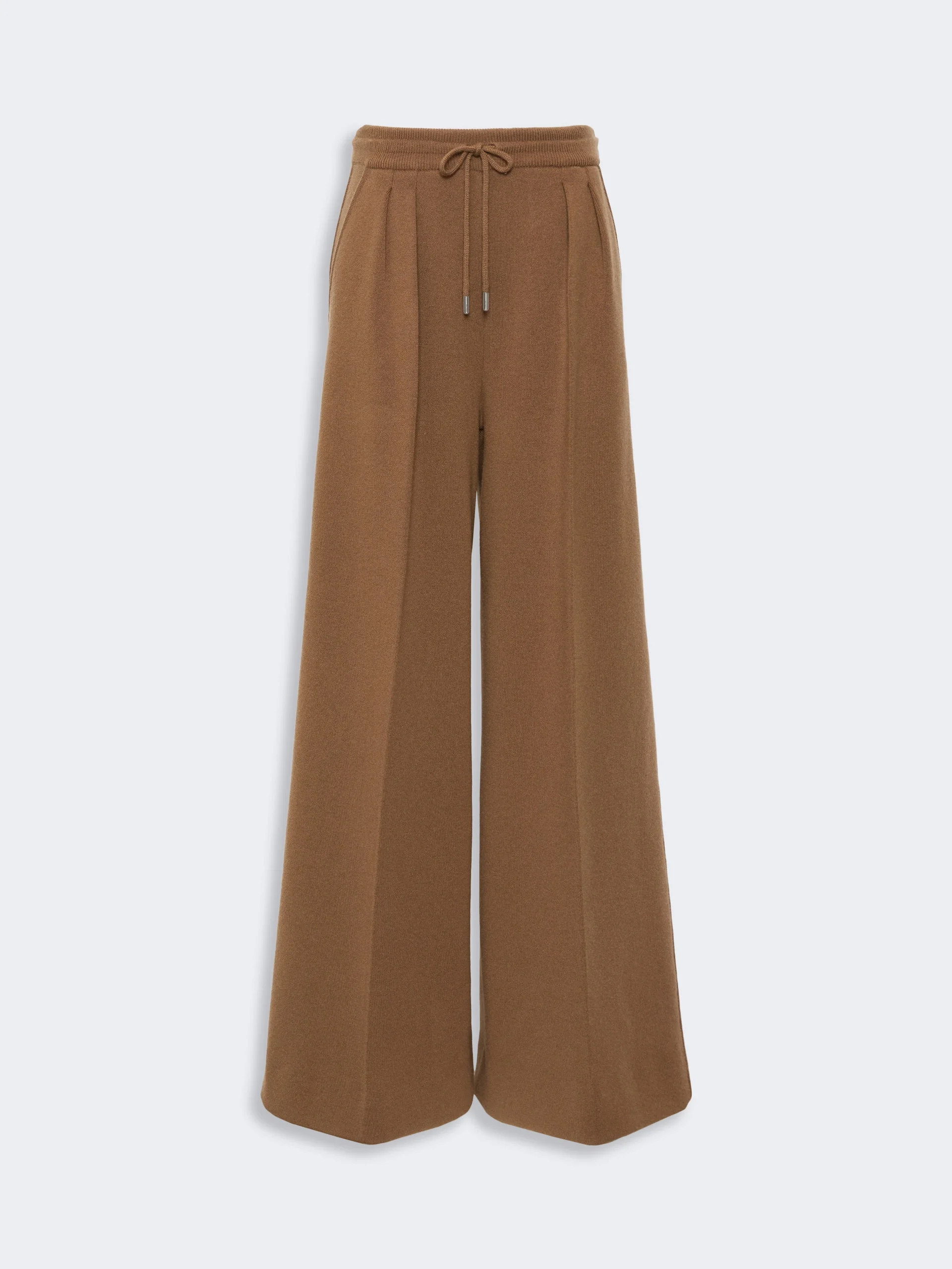 FUNALE Wool and cashmere trousers - CAMEL - 1
