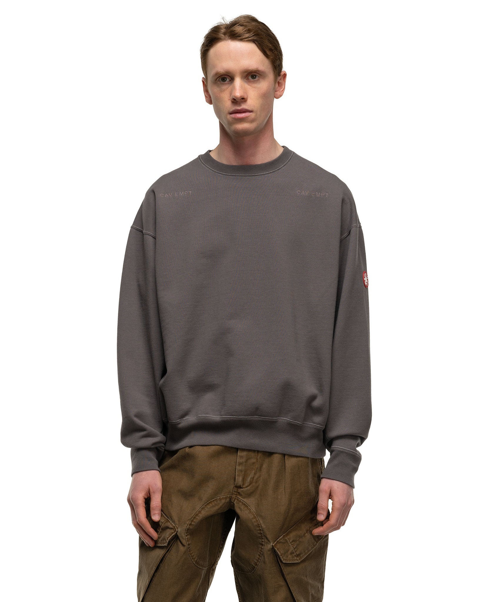 Inverter Crew Neck Charcoal - 4