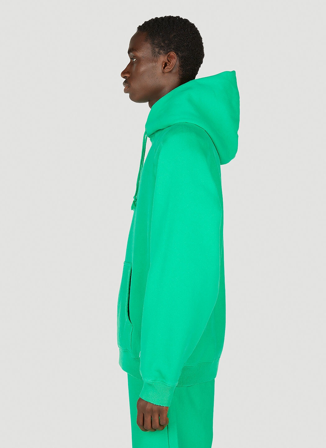 Logo Embroidered Hooded Sweatshirt - 3