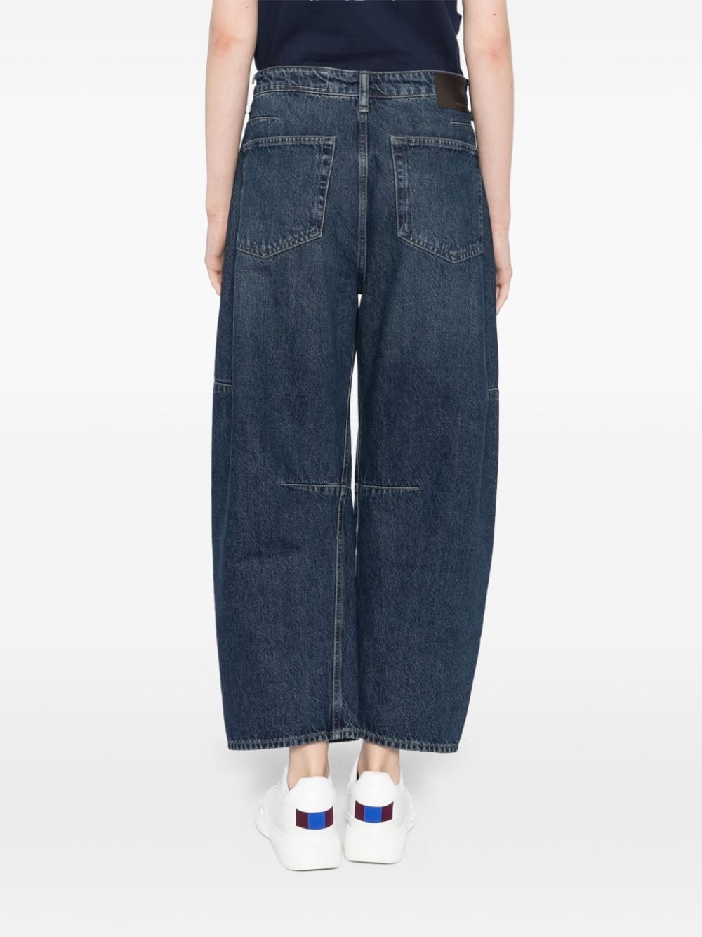 Charlie ankle barrel-leg jeans - 4