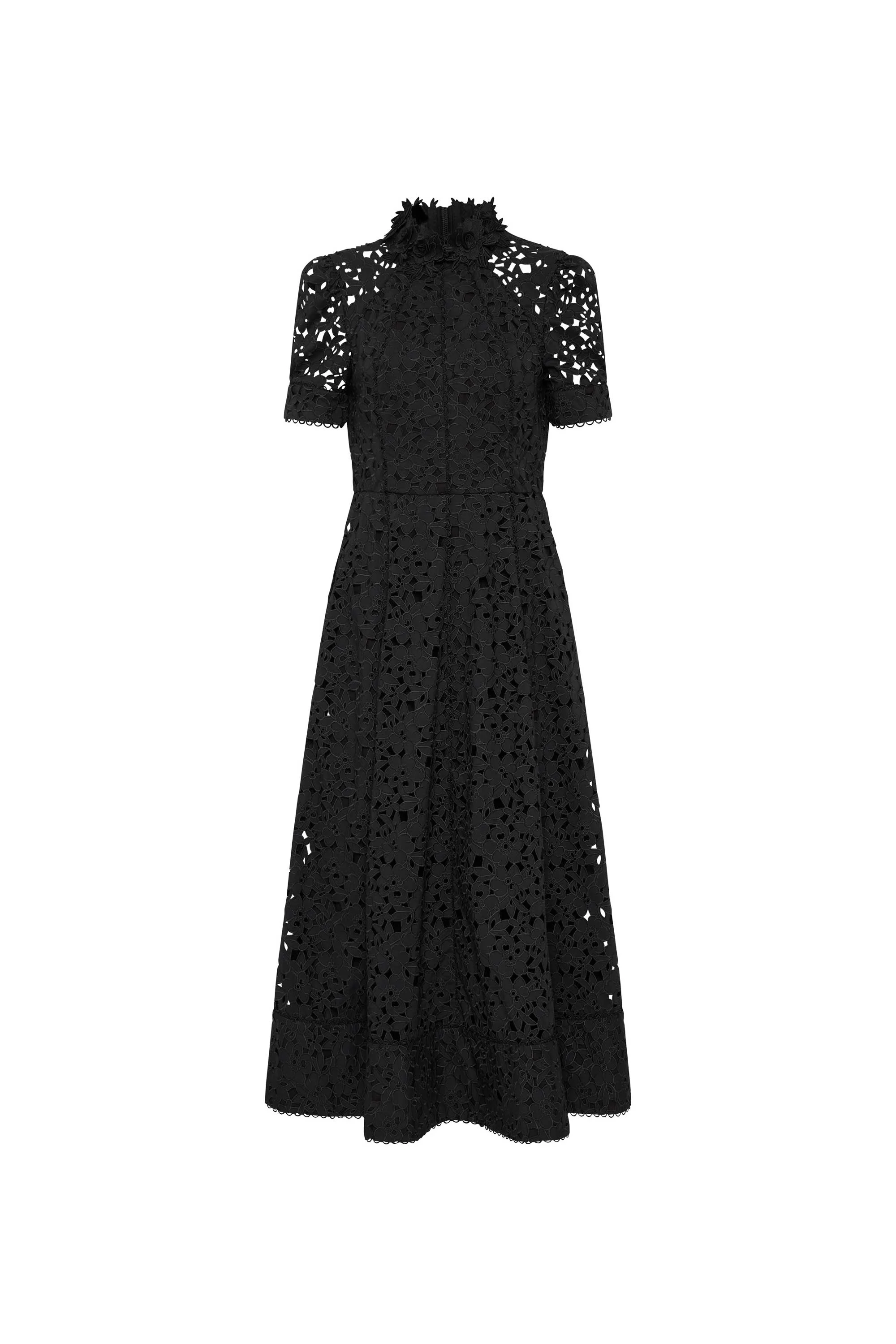 Kitsu Short Sleeve Midi Dress - 1