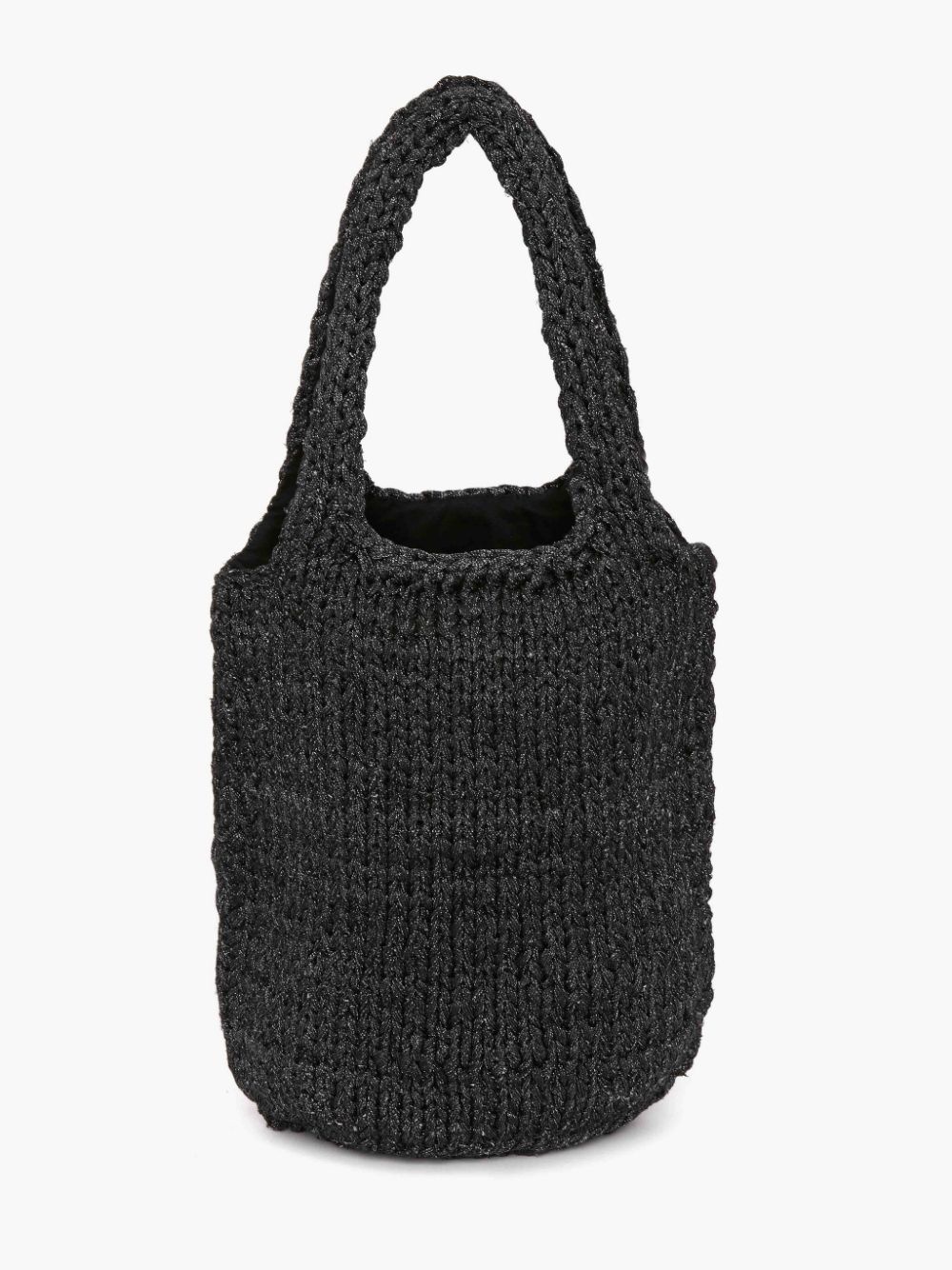 KNITTED SHOPPER TOTE BAG - 3